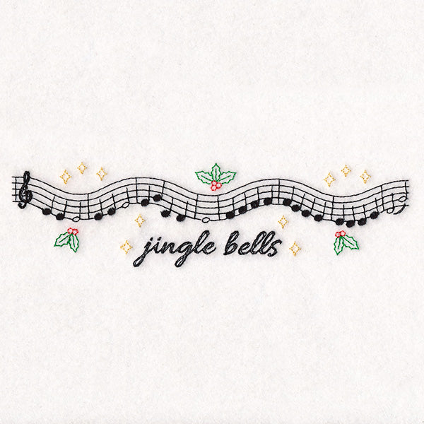 Christmas Music Borders - Jingle Bells