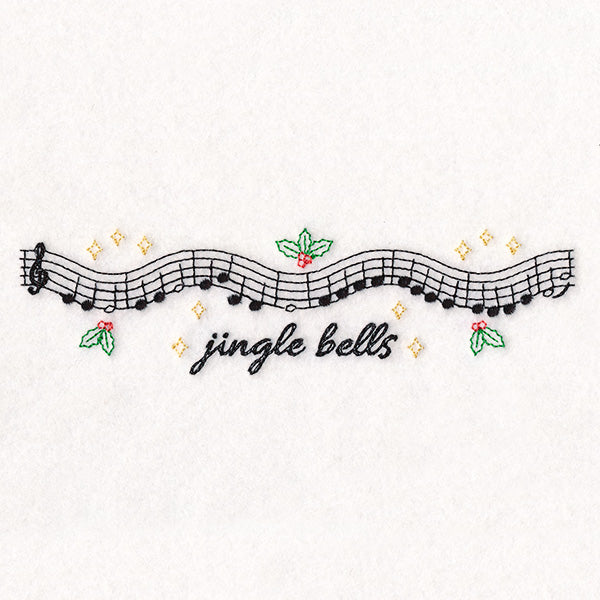 Christmas Music Borders - Jingle Bells