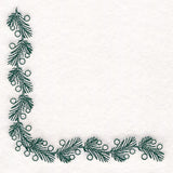 Delicate Christmas Corners - Pine
