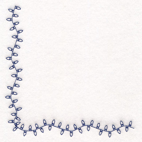 Delicate Christmas Corners - Lights