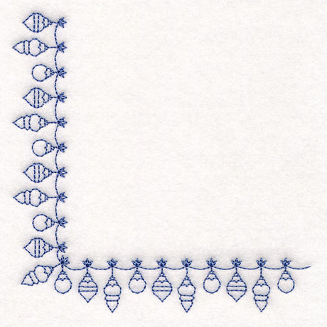 Delicate Christmas Corners - Ornaments