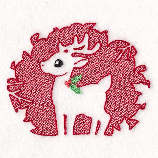 Magical Christmas Creatures - Reindeer (Embossed)
