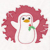 Magical Christmas Creatures - Penguin (Embossed)