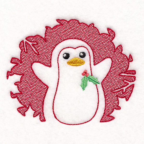 Magical Christmas Creatures - Penguin (Embossed)