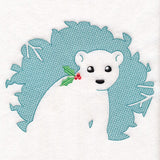 Magical Christmas Creatures - Polar Bear (Embossed)