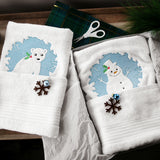 Magical Christmas Creatures - Polar Bear (Embossed)
