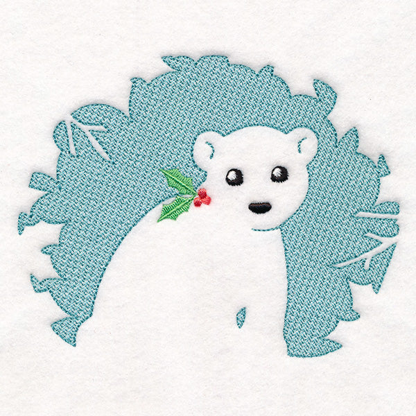 Magical Christmas Creatures - Polar Bear (Embossed)