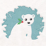 Magical Christmas Creatures - Polar Bear (Embossed)