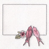 From the Heart Quilt Labels - Love Birds