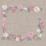 From the Heart Quilt Labels - Delicate Roses