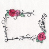 From the Heart Quilt Labels - Roses & Filigree