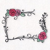 From the Heart Quilt Labels - Roses & Filigree
