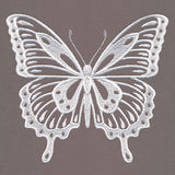 Floral Wreath & Butterfly Feature