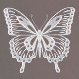 Floral Wreath & Butterfly Feature