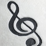 Of Note Treble Clef (Embossed)