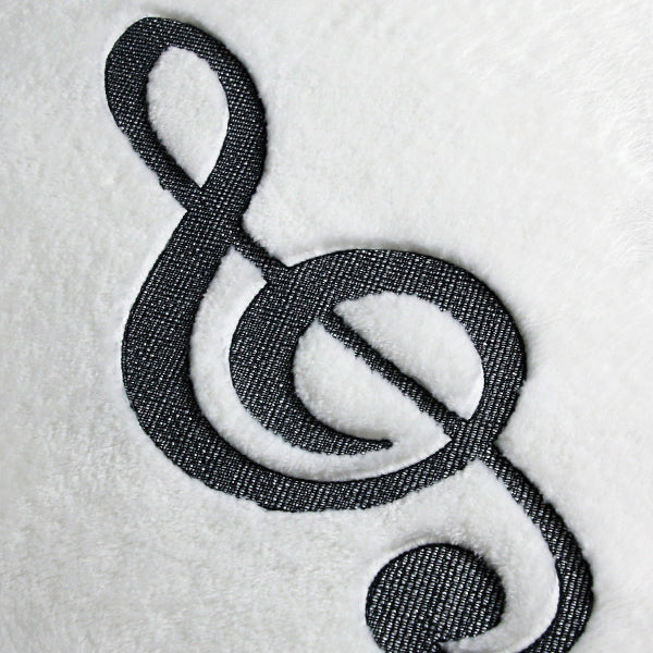 Of Note Treble Clef (Embossed)