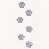 Animal Paw Prints (Embossed)