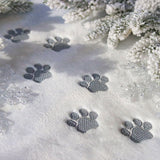 Animal Paw Prints (Embossed)