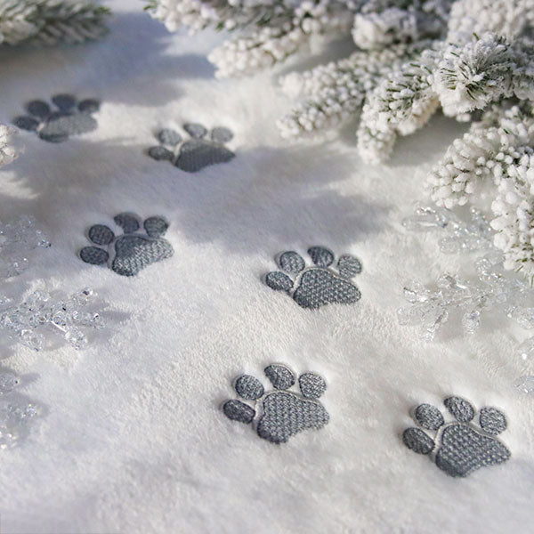Animal Paw Prints (Embossed)