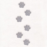 Animal Paw Prints (Embossed)