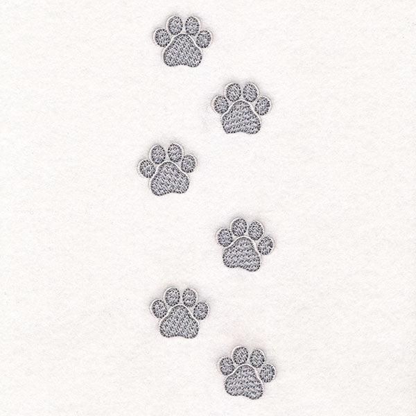 Animal Paw Prints (Embossed)