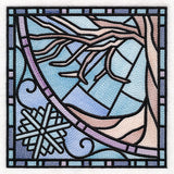 All The Seasons Stained Glass Tree - Winter