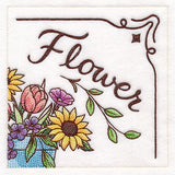 Flower Market Sign Panel 2