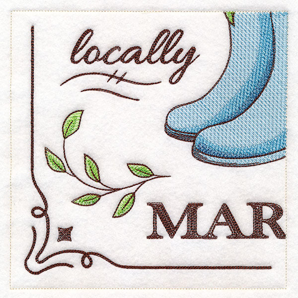 Flower Market Sign Panel 3