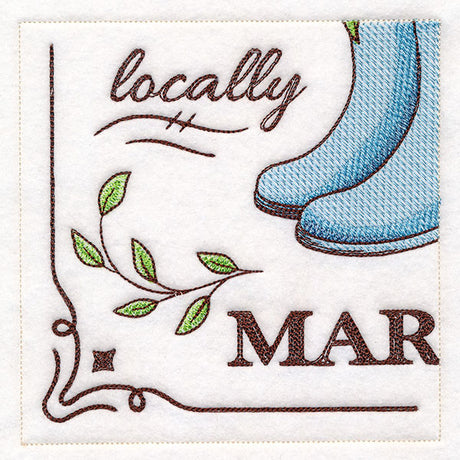 Flower Market Sign Panel 3