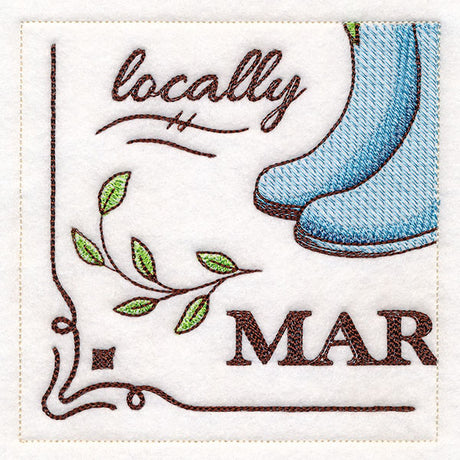 Flower Market Sign Panel 3