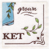 Flower Market Sign Panel 4