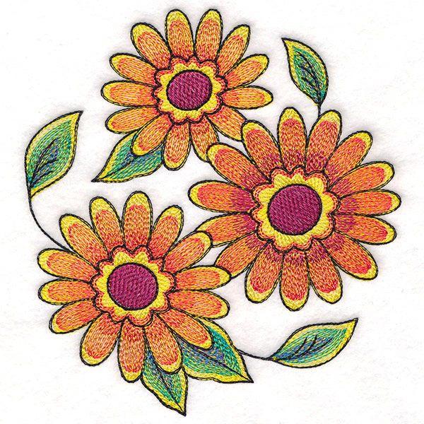 Color Theory Gerbera Daisy Feature