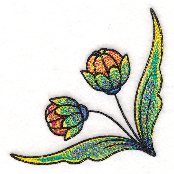 Color Theory Gerbera Daisy Corner 2