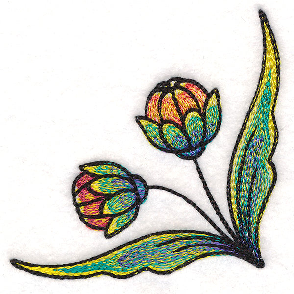 Color Theory Gerbera Daisy Corner 2