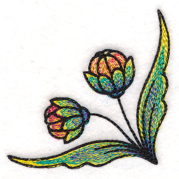 Color Theory Gerbera Daisy Corner 2