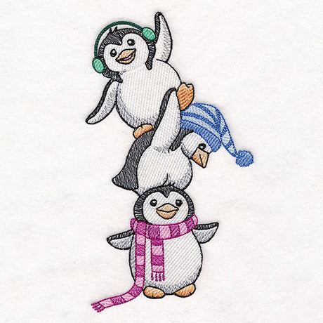 Winter Penguin Stack