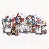 Storybook Welcome Friends Animals Sign