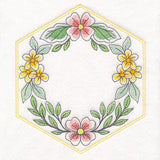 Sweet As Can Bee Quilt Hexagon 1