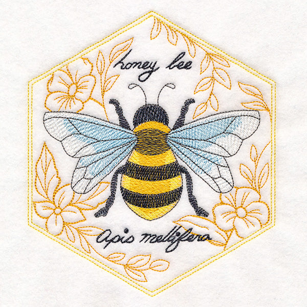 Sweet As Can Bee Quilt Hexagon 2