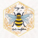 Sweet As Can Bee Quilt Hexagon 2