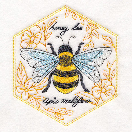 Sweet As Can Bee Quilt Hexagon 2