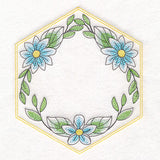 Sweet As Can Bee Quilt Hexagon 3