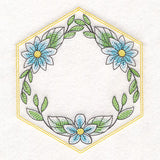 Sweet As Can Bee Quilt Hexagon 3