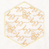 Sweet As Can Bee Quilt Hexagon 6