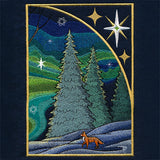 Northern Lights Blue Jays Panel Scene - Upper Right