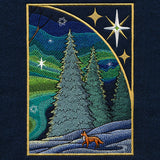 Northern Lights Blue Jays Panel Scene - Upper Right