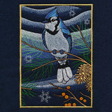 Northern Lights Blue Jays Panel Scene - Bottom Right