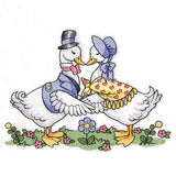 Love & Caring Goose Couple