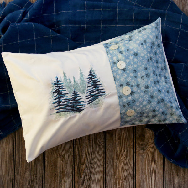 Snow-Covered Forest Feature