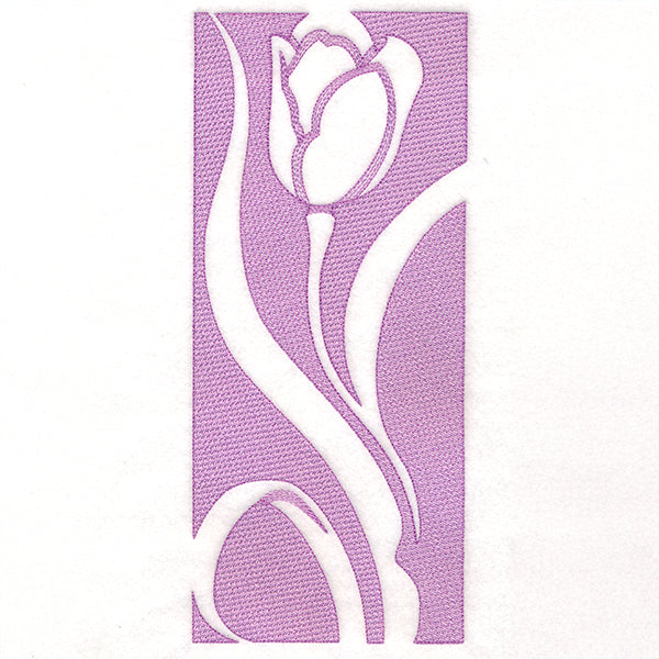 Spring Flowers - Tulip (Embossed)